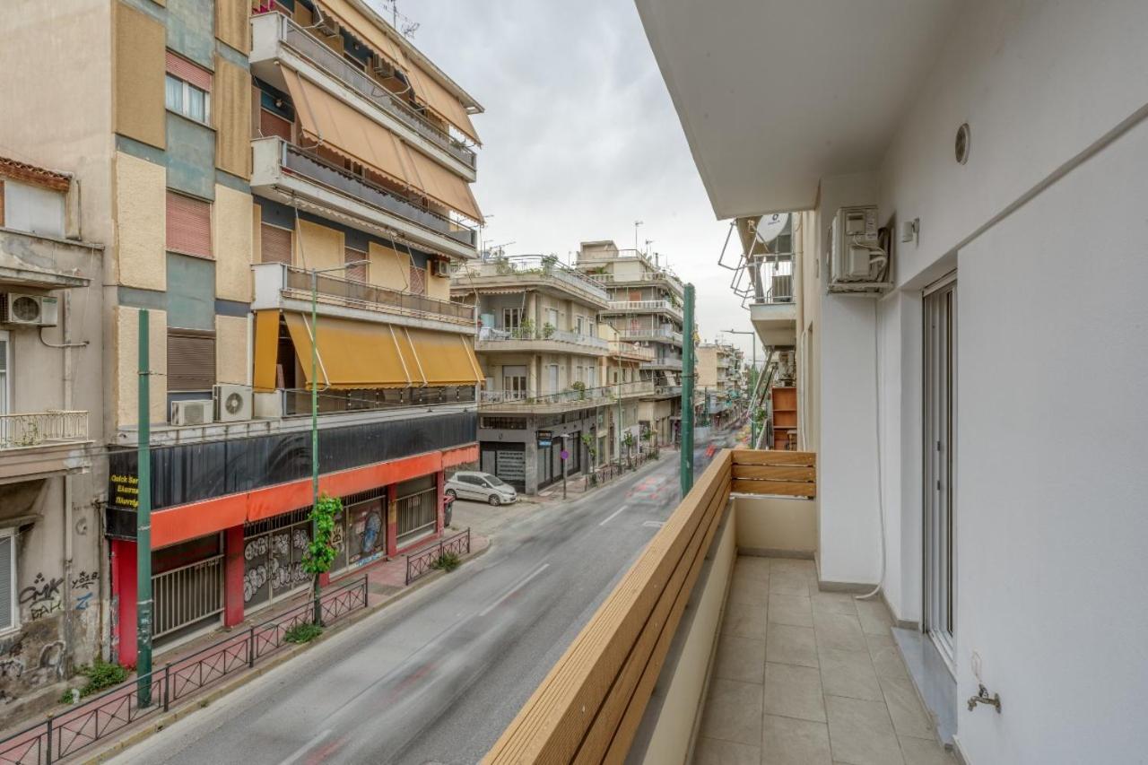 New Center Apartment Near Metro Athen Eksteriør bilde