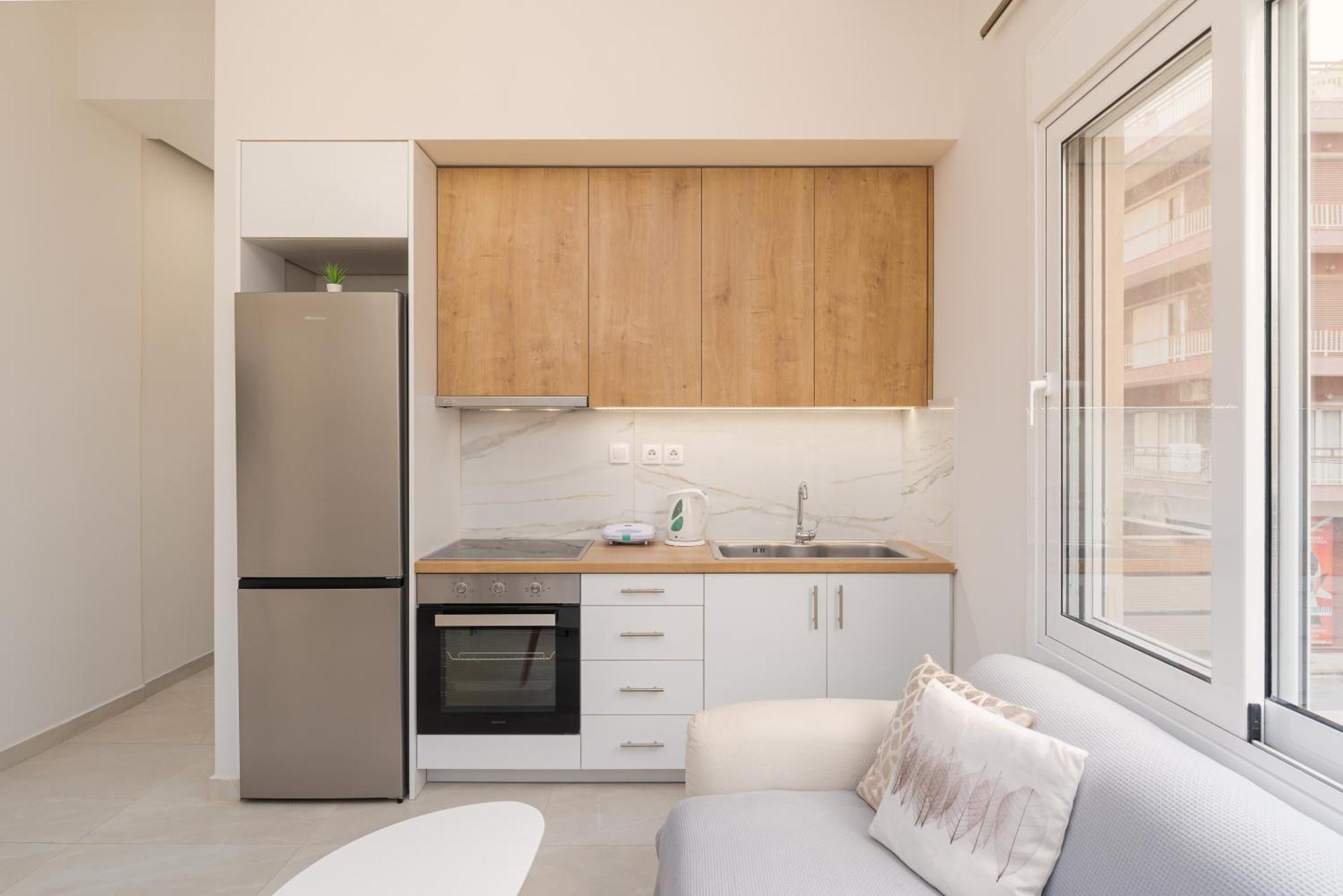 New Center Apartment Near Metro Athen Eksteriør bilde